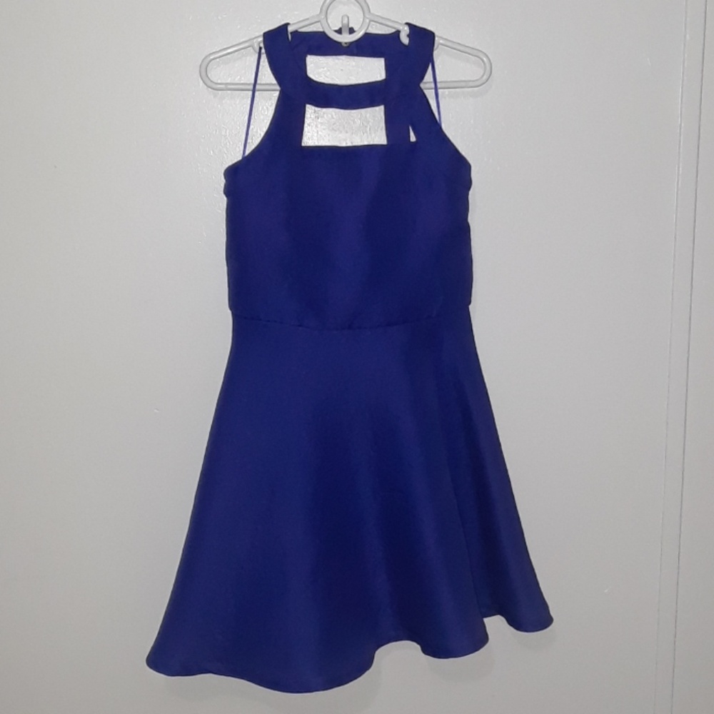 Missbehave Girls Royal blue dress